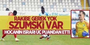 Szumski ısrarı 3 puandan etti