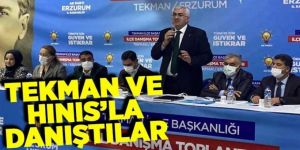 AK Parti Tekman ve Hınıs’la buluştu