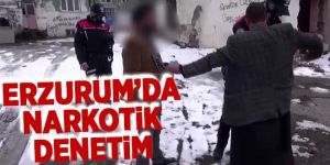Erzurum emniyetinden uyuşturucu  avı