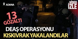 DEAŞ operasyonu: 13 gözaltı kararı