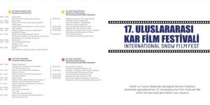 Uluslararası Kar Film Festivali’nin 17’ncisi başlıyor