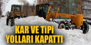 Erzurum’da ekipler seferber oldu