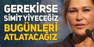 Hülya Avşar 'Simit' açıklamasından sonra suskunluğunu bozdu!
