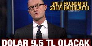 Ünlü ekonomist Brooks uyardı: Dolar 9.5 TL olacak