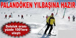 Palandöken yılbaşına hazır