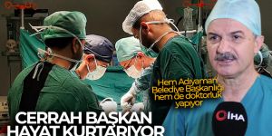 Cerrah Başkan hayat kurtarıyor