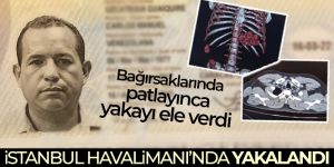 İstanbul Havalimanı'nda uyuşturucu kuryesi yakalandı