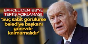 MHP Genel Başkanı Bahçeli'den önemli açıklamalar!