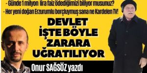 Erzurum böyle soyuluyor: Bakın Milyonlar nerede ?