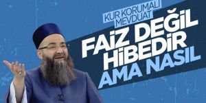 Cübbeli Ahmet: Kur korumalı mevduat faiz değildir
