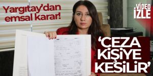 Plakaya yazılan cezaya iptal