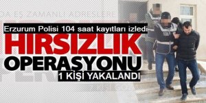 Erzurum Polisinde kaçamadı: O ev faresi yakalandı