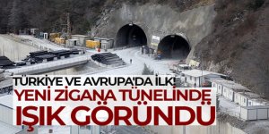 Yeni Zigana Tünelinde ışık göründü