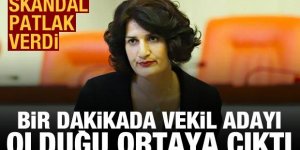 Semra Güzel 1 dakikada milletvekili adayı olmuş