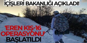 Eren Kış-16 Bingöl-Sağgöze Şehit Jandarma Binbaşı Adil Karagöz Operasyonu başlatıldı