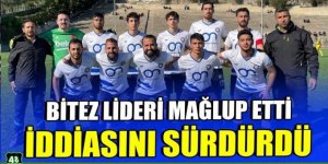 Bitez lideri mağlup etti iddiasını sürdürdü