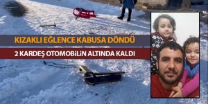 Erzurum'da Karne günü iki kardeş şok yaşadı