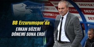 BB Erzurumspor’da Erkan Sözeri ile yollar ayrıldı