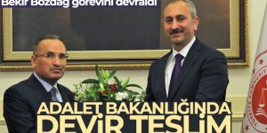 Adalet Bakanlığı'nda devir teslim gerçekleşti