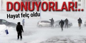 Doğu Anadolu’da soğuk hava ve kar yağışı etkisini sürdürüyor