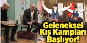 Kış Güzel Sanatlar Kampı Erzurum’da başladı
