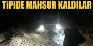 ESKİ ekibi tipide mahsur kaldı