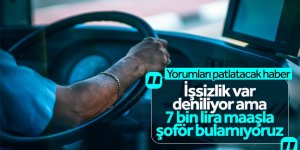 Otobüs esnafı 7 bin TL maaşla eleman bulamıyor