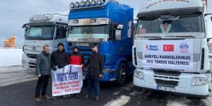 Erzurum Sivil Toplum Platformu’ndan Suriye’ye yardım