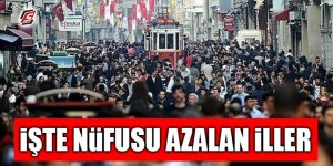 İşte nüfusu azalan şehirler: Erzurum eriyor