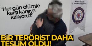 Mersin'de bir terörist ikna yoluyla teslim oldu