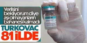 TURKOVAC 81 şehirde