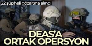 DEAŞ'e finans sağlama operasyonu: 22 kişi yakalandı