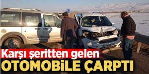 Erzurum'da korkunç kaza: 2 yaralı