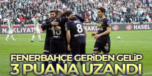 Fenerbahçe Giresun'da geriden gelip kazandı
