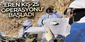 Hakkari'de Eren Kış-25 Operasyonu başlatıldı