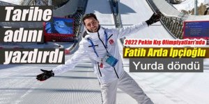 ‘Uçan Türk’ Fatih Arda İpcioğlu yurda döndü