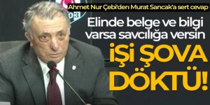 Ahmet Nur Çebi: 'Bu açıklamalar Murat Sancak'a yakışmamıştır'
