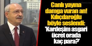 Canlı yayına damga vuran an! Kılıçdaroğlu böyle seslendi