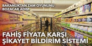 Haksız fiyat artışlarına karşı şikayet bildirim sistemi