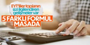 EYT için 5 formül masada