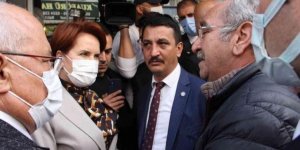 Erdoğan'la tartışması gündem olan çiftçi bu kez Akşener'in önünü kesti