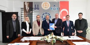 Üniversite-Sanayi iş birliğine katkı sunacak protokol için imzalar atıldı