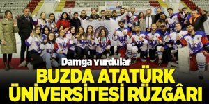 Buzda Atatürk Üniversitesi Rüzgârı
