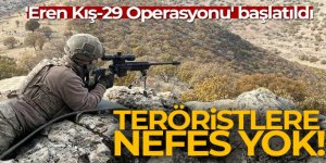 'Eren Kış-29 Şehit Jandarma Uzman Onbaşı Hakan Öcalan Operasyonu' başlatıldı