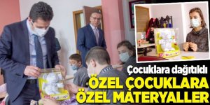 Erzurum'da Özel çocuklara özel materyaller