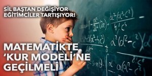 Matematikte 'kur modeli'ne geçilmeli