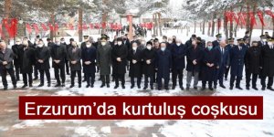 Erzurum’da kurtuluş coşkusu