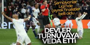 Şampiyonlar Ligi'nde çeyrek finalistler belli oldu