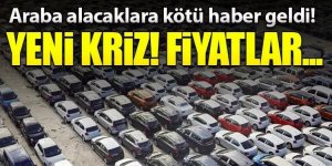 Araba alacaklara kötü haber geldi!