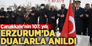 Erzurum’da Çanakkale şehitleri anıldı